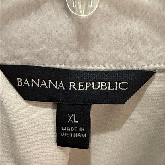 Banana Republic Cream Jacket size XL - Picture 2 of 8